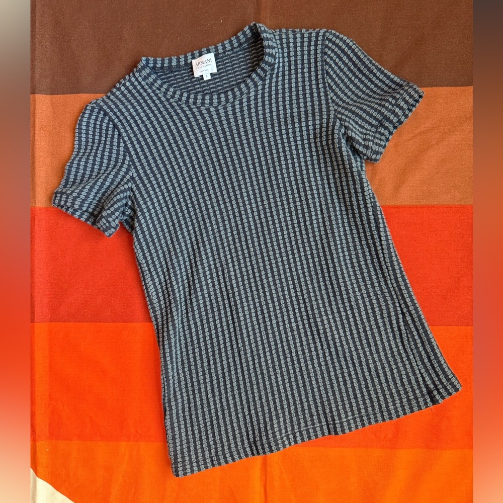 Armani wool blend top